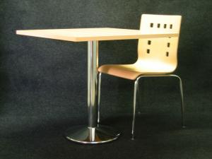 Stůl s centrální podnoží-buk